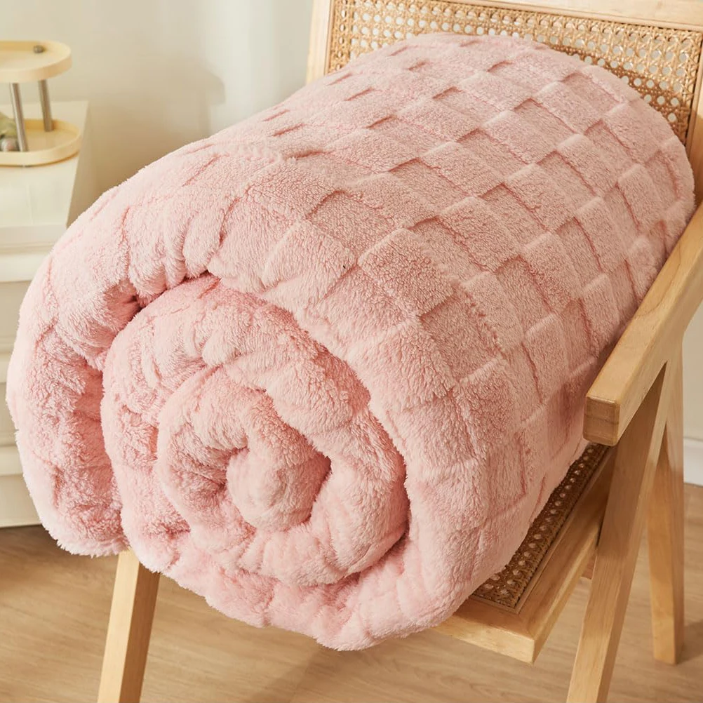 IULEE Coperta Plaid Plaid In Pile Per Divano In Velluto Coperta - Foto 3