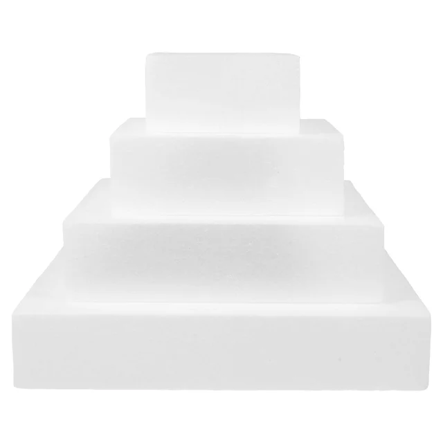 Cake Dummy Polystyrene Tier Display: The Perfect Practice Tool for Cake Decorating