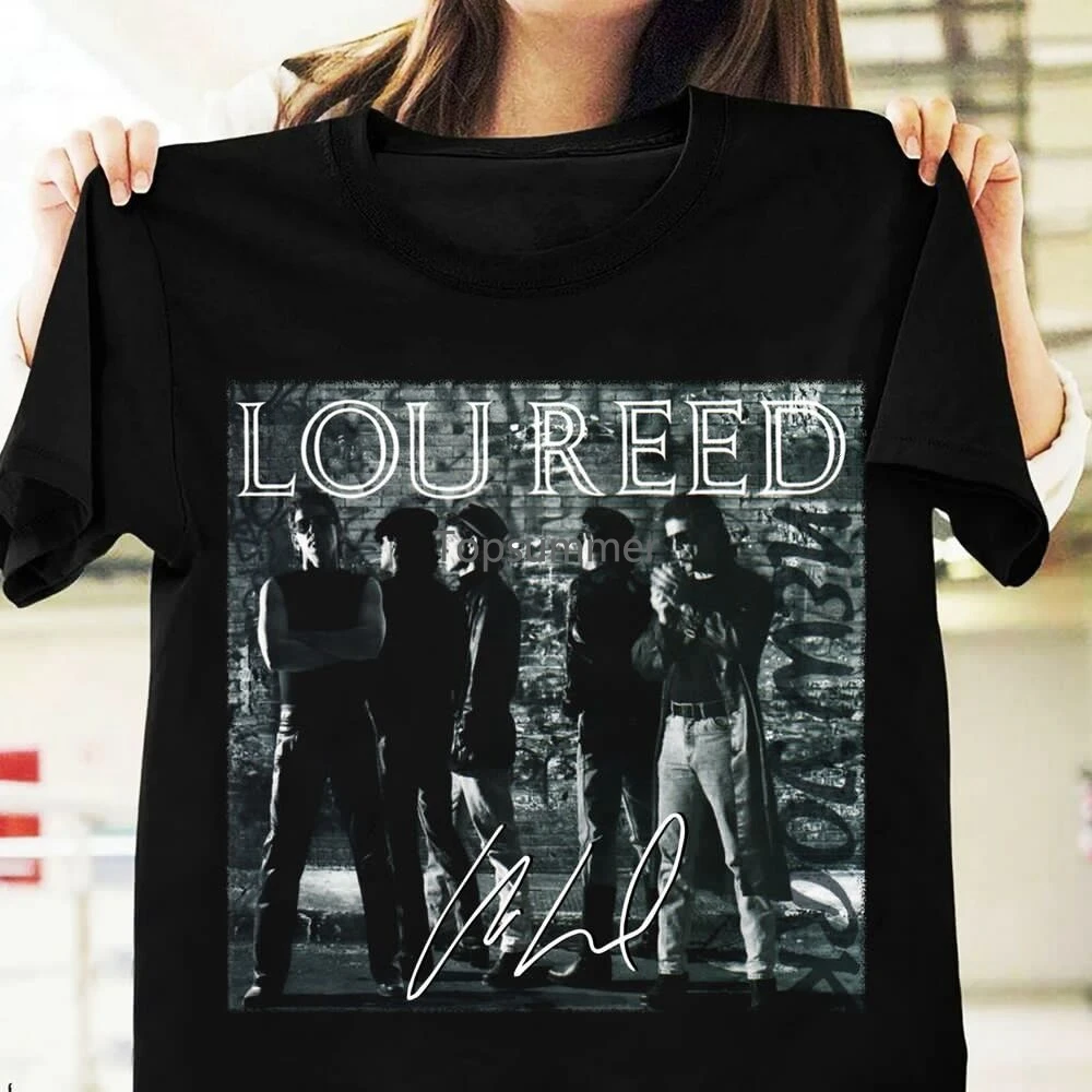

Lou Reed New York Short Sleeve Black S-5Xl Shirt 1N2253
