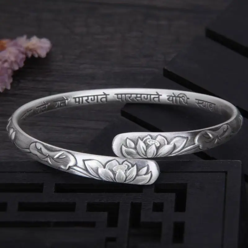 Vintage Thai Silver Lotus 3