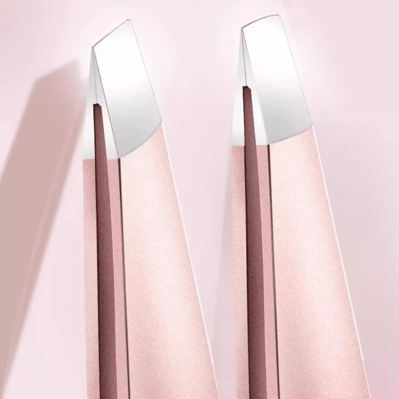 CMGF Eyebrow Clip Small Tweezers, Beard Plucking High Precision Eyebrow Trimming Kit, Plucking Pliers False Eyelash Tool 4
