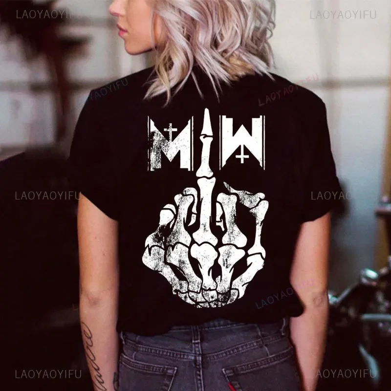 Fashion Creatures Black Birds Rose Hip Hop Cotton TShirt Motionless in White Casual T Shirt Summer T-shirt for Men Women Tops 2