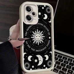 Retro Moon Sun God Soft Silicone Phone Case Cover for Redmi Note 11S 5G (1)