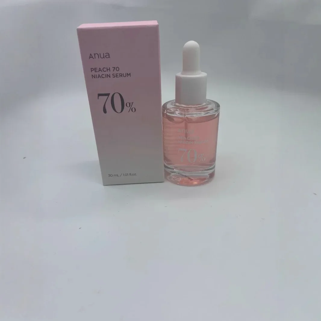 Niacinamide Serum Anua Peach 70% Niacinamide Serum Essence Toner 30ml Houttuynia Cordata Quercetin Facial Cleanser