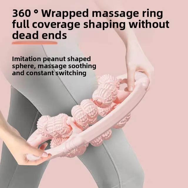 Full-Leg Compression Massager with 32-Roller Circular Nodes - Deep Tissue Kneading for Muscle Relaxation, Portable Leg Relief 4
