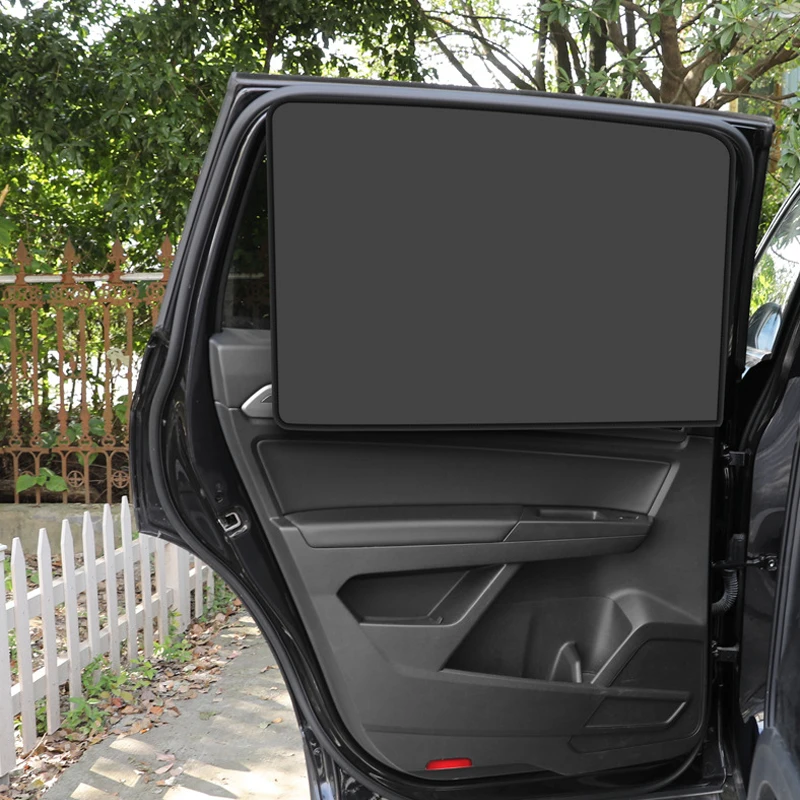 Magnetic Car Sun Shade UV Protection Car Curtain Window Sunshade Side Window Mesh Sun Visor Summer Protection Film