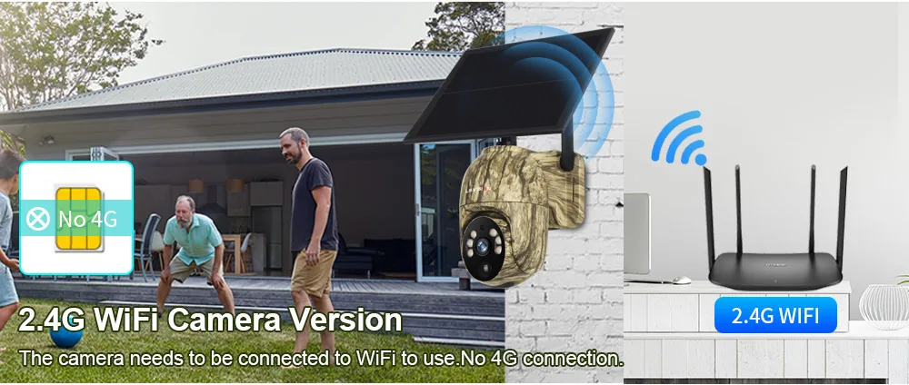 LS VISION 4MP Wireless Hunting Solar Camera Human/Animal Detection Ubox WiFi/4G
