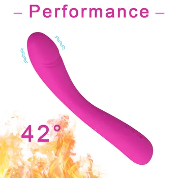 New Wireless Dildos Strong Intelligent heating Multi-speed G Spot Vagina Vibrator USBRechargeable Massager Sex Toys for Adults 2