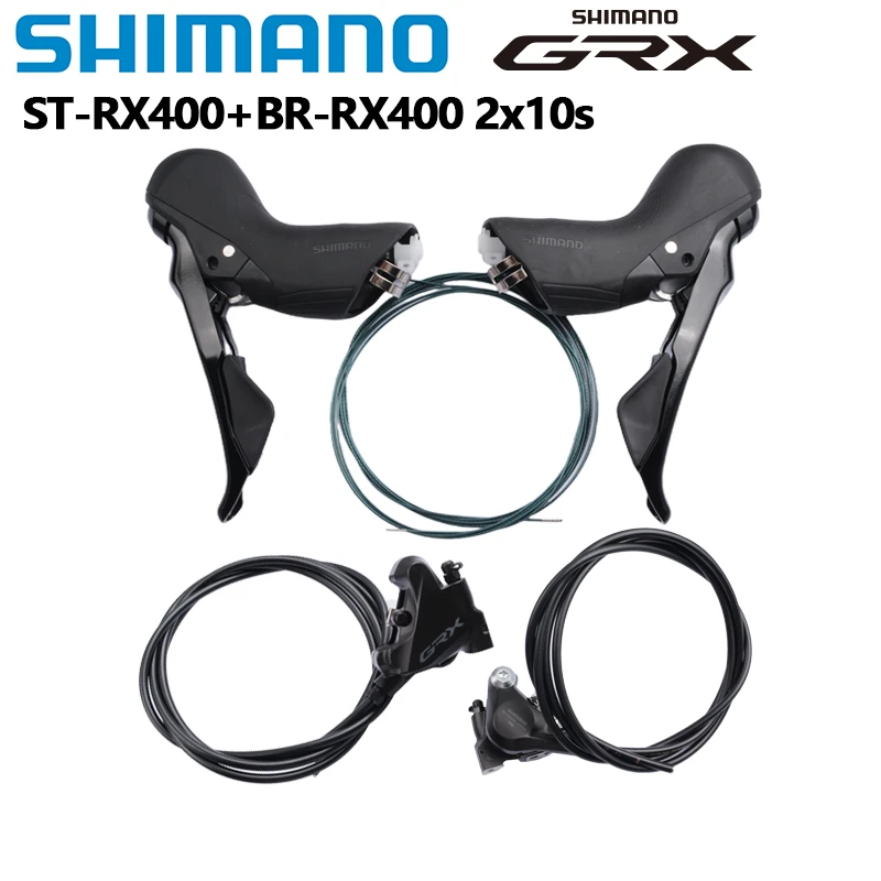 Shimano GRX RX400 Shifter Right Left 2x10s Speed ST RX400+BR RX400