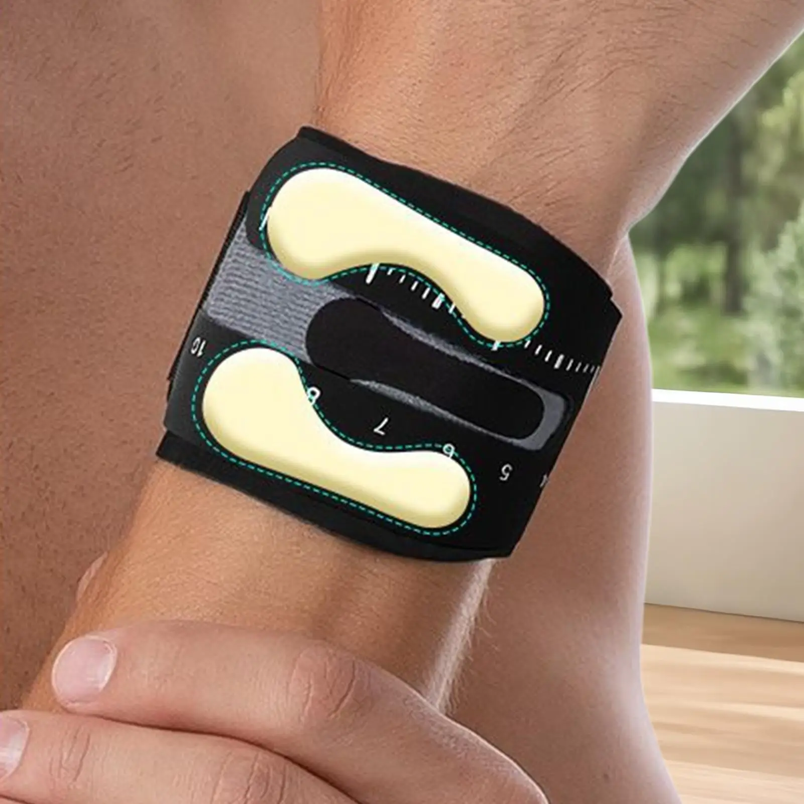 Wrist Wraps Adjustable Compression Weight Training Straps Strength Training Sleeves Fitness Equipment For Women Men Adults