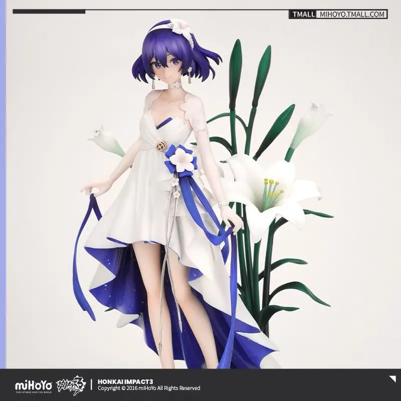 

100% Original: Genuine Spot Collapse 3 Three Colleges Surrounding Xier Autumn Cream Lily 1/8 Hand-made Xier Two-dimensional Girl