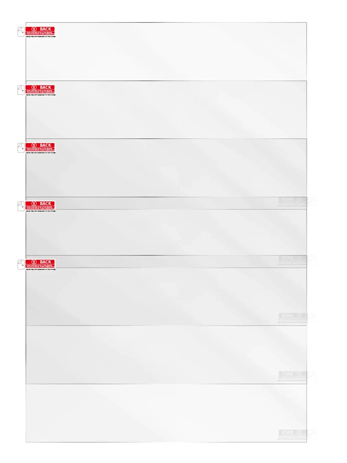 5 Stück Displayschutzfolie, 3D-Drucker Displayschutzfolie für Anycubic Photon Mono 4 / Photon Mono 4 Ultra Resin LCD