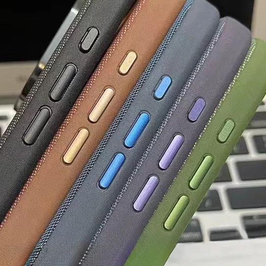Premium Woven Magnetic Case with Shockproof and Raised Camera Protection