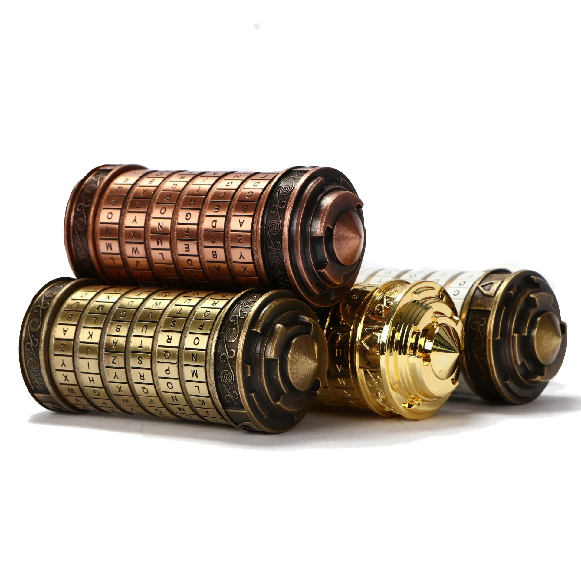 Creative Valentine's Day Gift Birthday gift Da Vinci Precision Edition Combination lock contains a ring 5