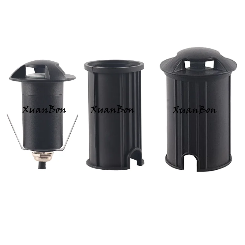 3W 5W LED buried IP67 AC110V220V DC12V Outdoor Recessed Deck Light 1/2/3/4 side view Underground Lamp Sidewalk Lighting