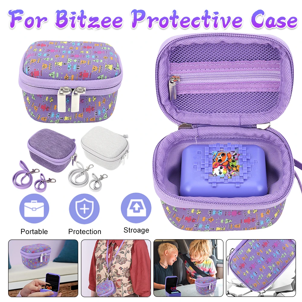 Carrying Case for Bitzee Interactive Toy Digital Pet and Case, Hard Travel