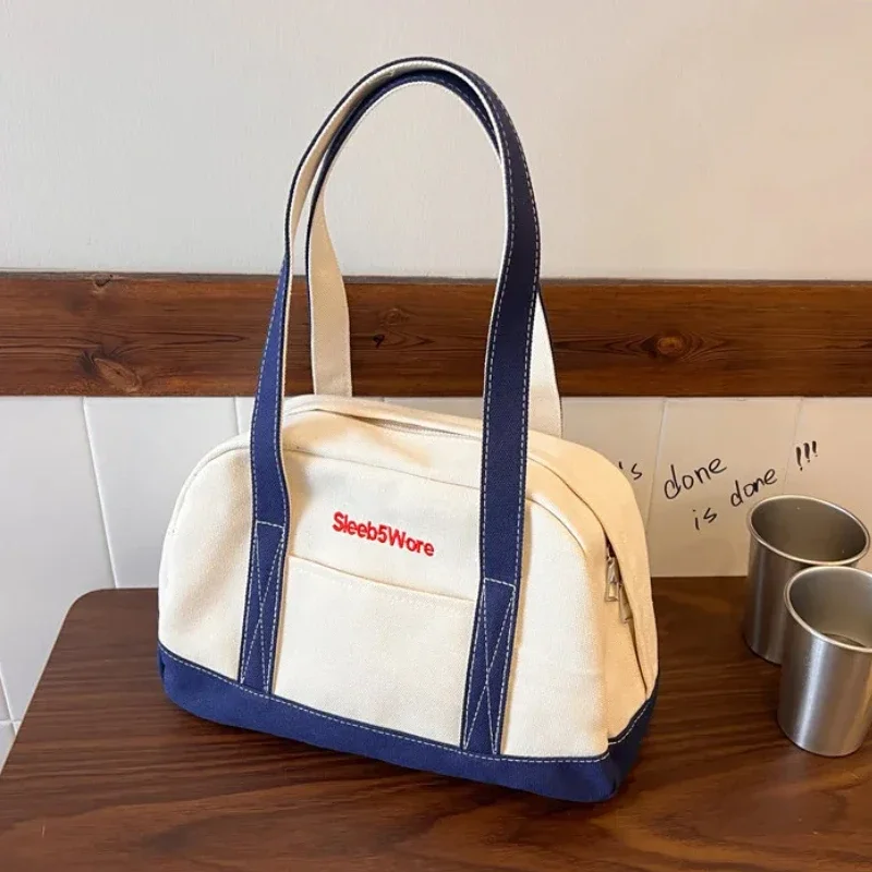 Canvas Tote Bag Women Tote Bag Casual Canvas Large Capacity Women Handbags Designer Letters Shoulder Armpit Bags Luxury Big Shopper Girls Gift