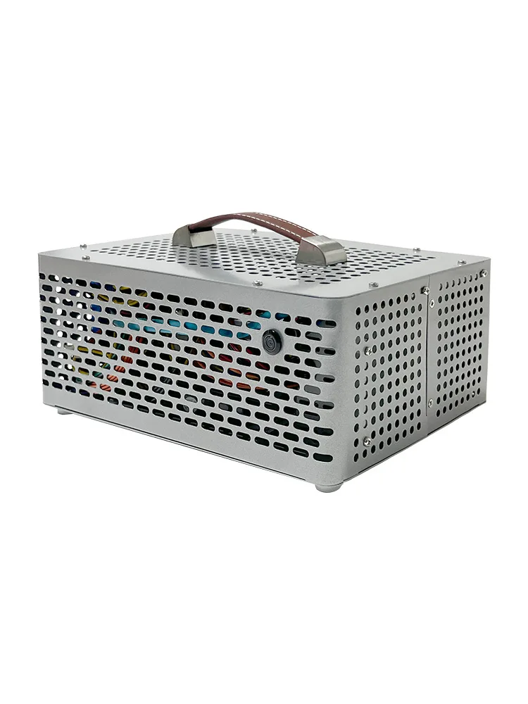 소형 케이스, 휴대용 HTPC 데스크탑 컴퓨터 호스트, 17*17 마더보드, 소형 1u 전원 공급 장치