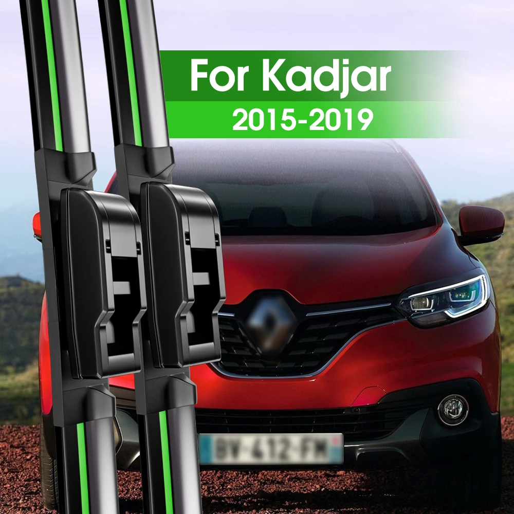 2pcsFrontWindshieldWiperBladesForRenaultKadjar201520192016
