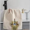 1Pc 25x50cm 100% Cotton Cartoon Lovely Cat Printed Children Kids Baby Gift Home Bathroom Hand Face Towel 6