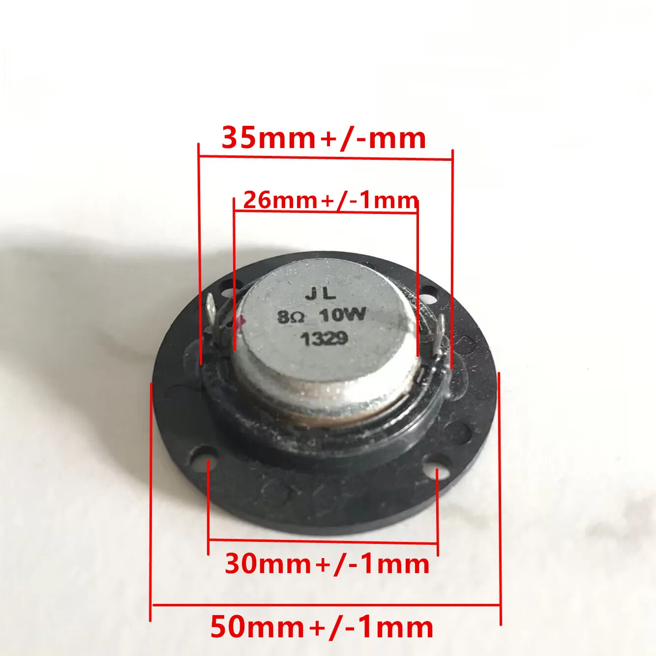 2 inch 50mm Dome silk film tweeter Speaker hifi treble 6ohm 15W high tone loudspeaker