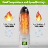 110V/220-240V Hot Air Gun 350W Electric Mini Blower with Heat Shrink Tube and Supporting Seat DIY Soldering Dryer Tools Kit 5