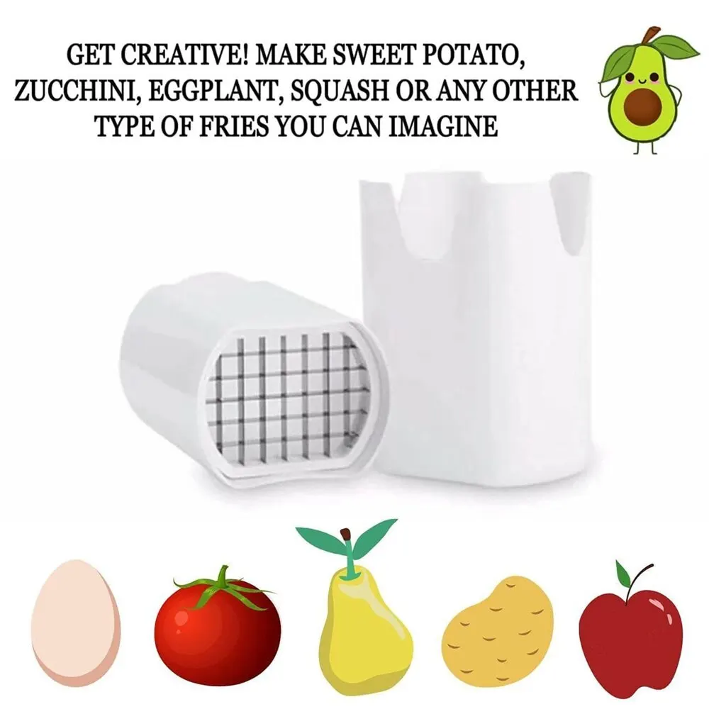 1PCS French Fry Cutter Natural Cut Potato Slicer Vegetable Potato Tool Food Veggie Dicer Veg Chopper Kitchen Tools