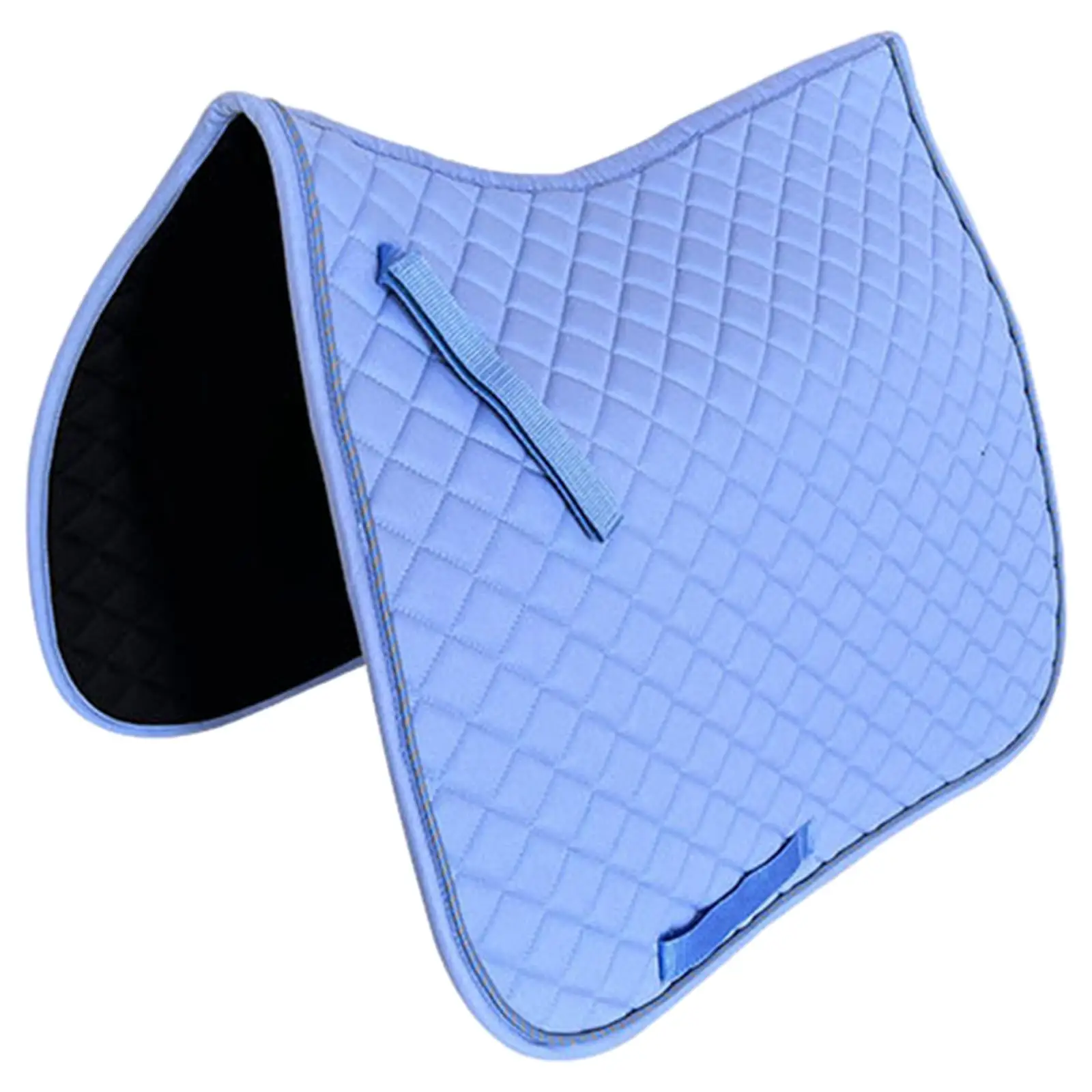 Horse Saddle Pad AntiSlip Comfortable Equestrian Riding Equipment Protect Thighs Sports Thickened Seat Cushion Shock Absorbing