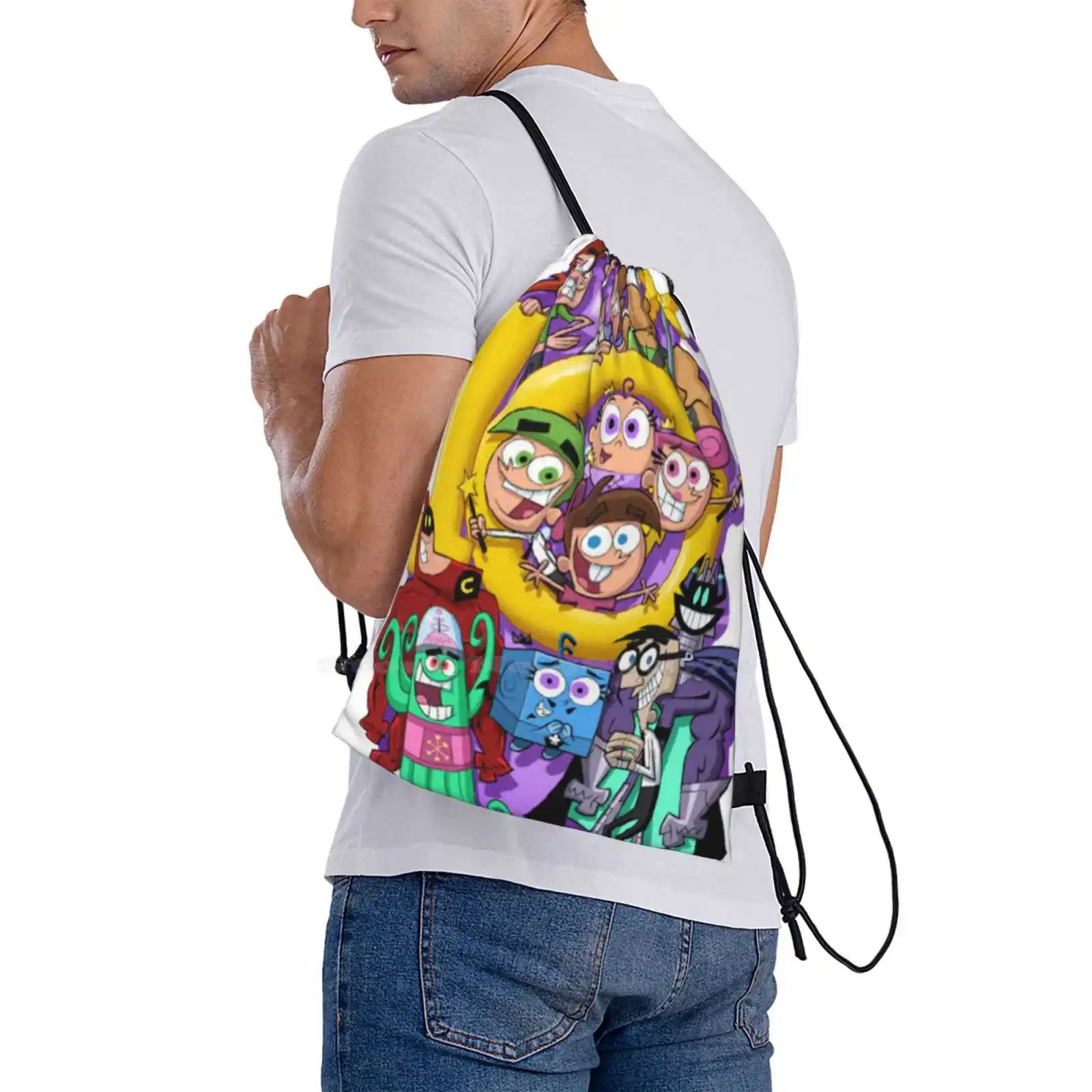 Fairly Oddparents 10Th Year Birthday Hot Sale Schoolbag Backpack
