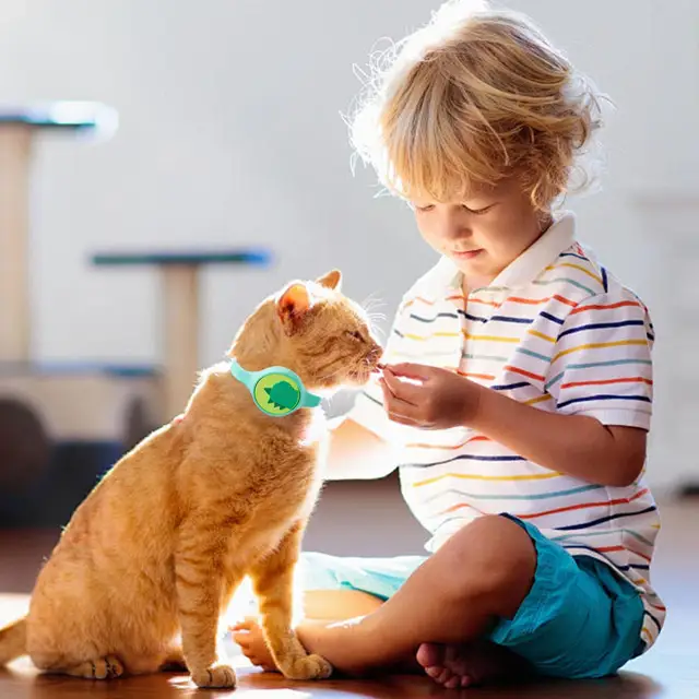 Cat Fleas Collars Breathable Tick Control Control Cat Collars Long-Lasting Protection Pet Accessory For Small Medium Large 3