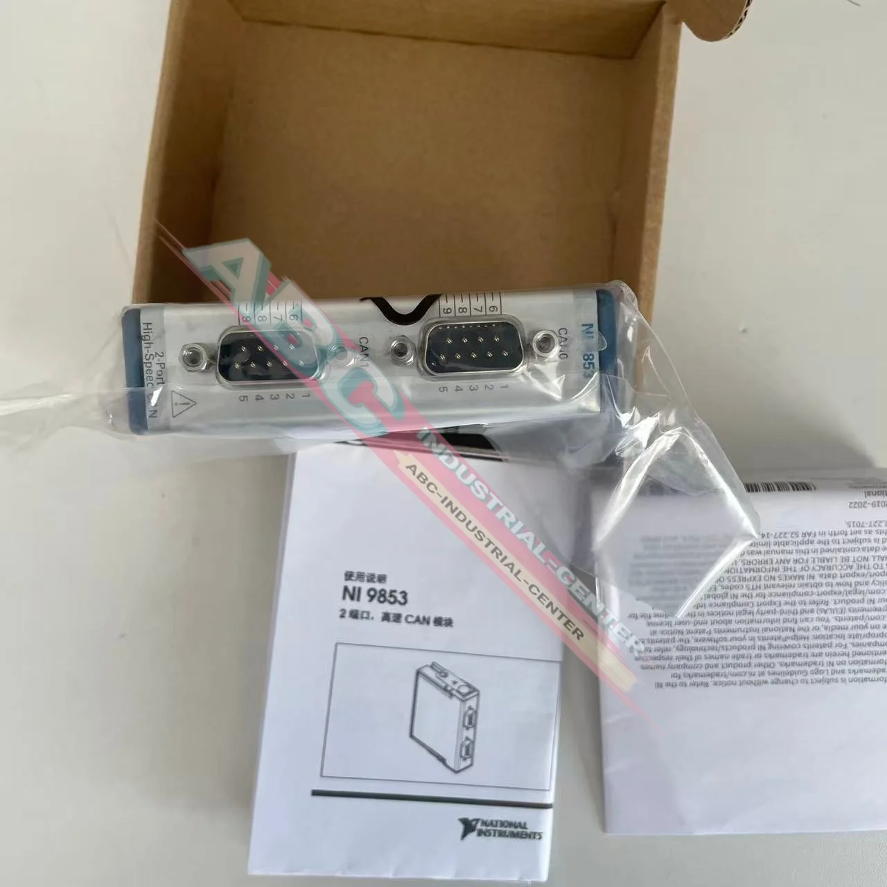 NI9853 779429-01 고속 캔 모듈 새 제품(박스 포함)