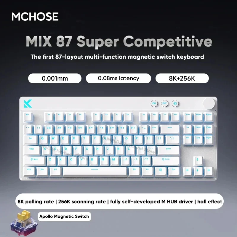 キーボード Mchose mix87 Super Competitive rt 0.001 S3bd1103b7d5a4a8881050e354f534