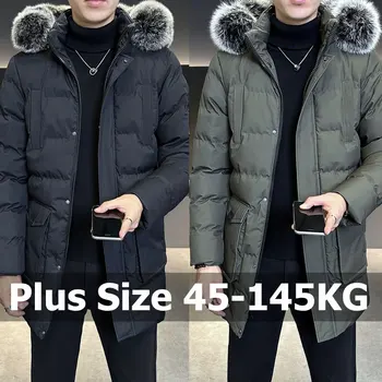 Detachable Fur Collar Hood Parkas 1