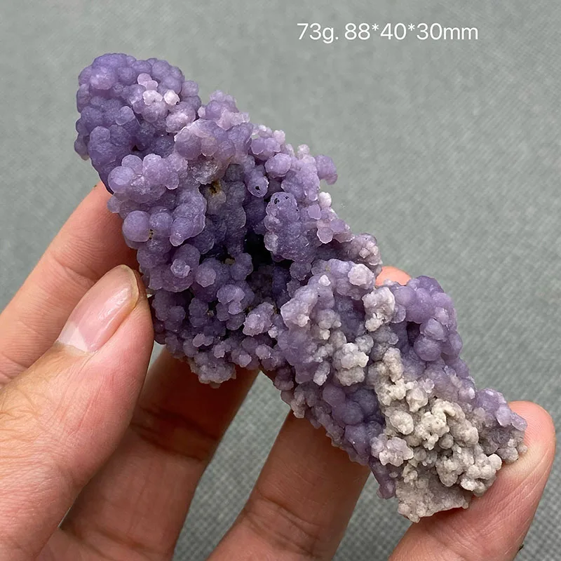 Natural grape agate mineral specimen stones and crystals healing crystals quartz gemstones free shipping