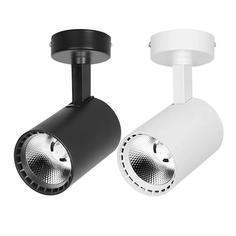 LED spotlight downlight 7w 10w 20w 30w surface mounted COB ceiling light can be rotated clothing store showroom AC220V led downlight,led spotlight