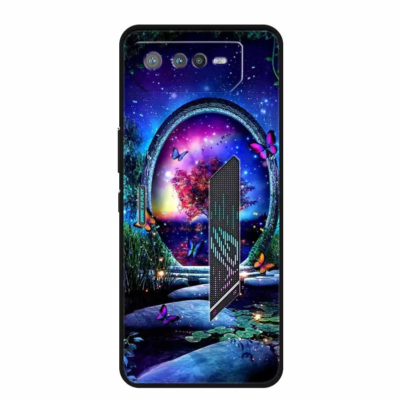 Fashion Soft TPU Silicone Back Case for Asus ROG Phone - Trendy Protective Phone Cover Bumper