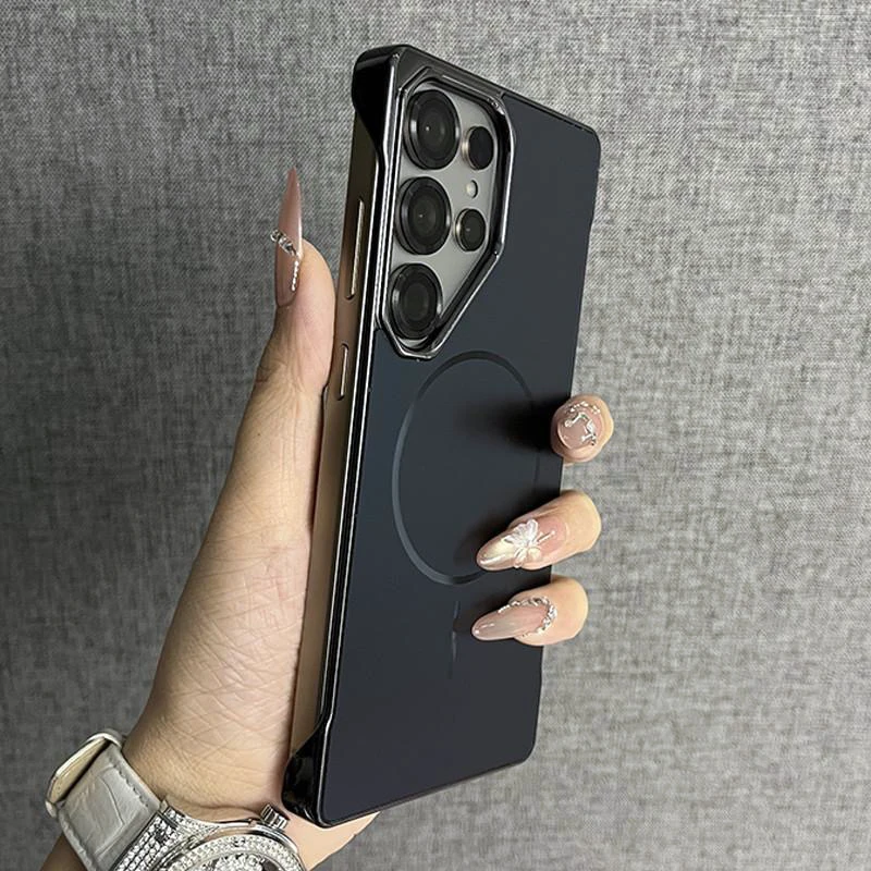 Elegant Matte Frameless Magnetic Cooling Case - Ultra Slim Rugged PC Cover