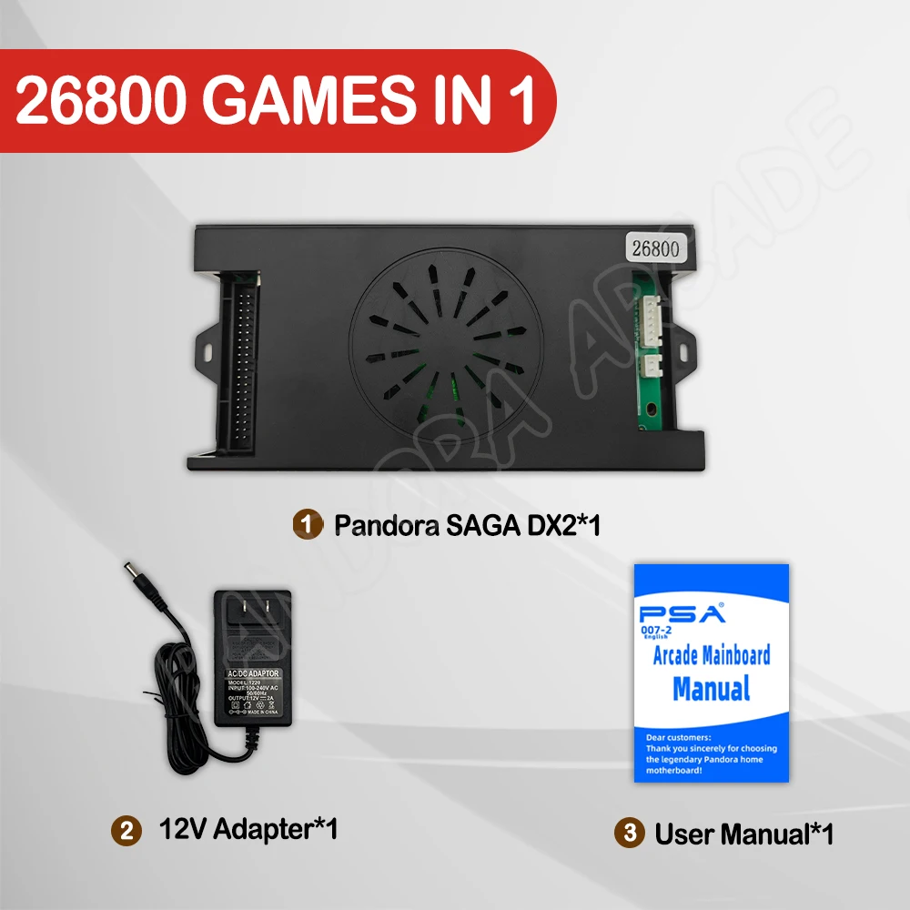 26800 In 1 Newest Pandora Saga Dx Dx2 Arcade Game Box Pcb