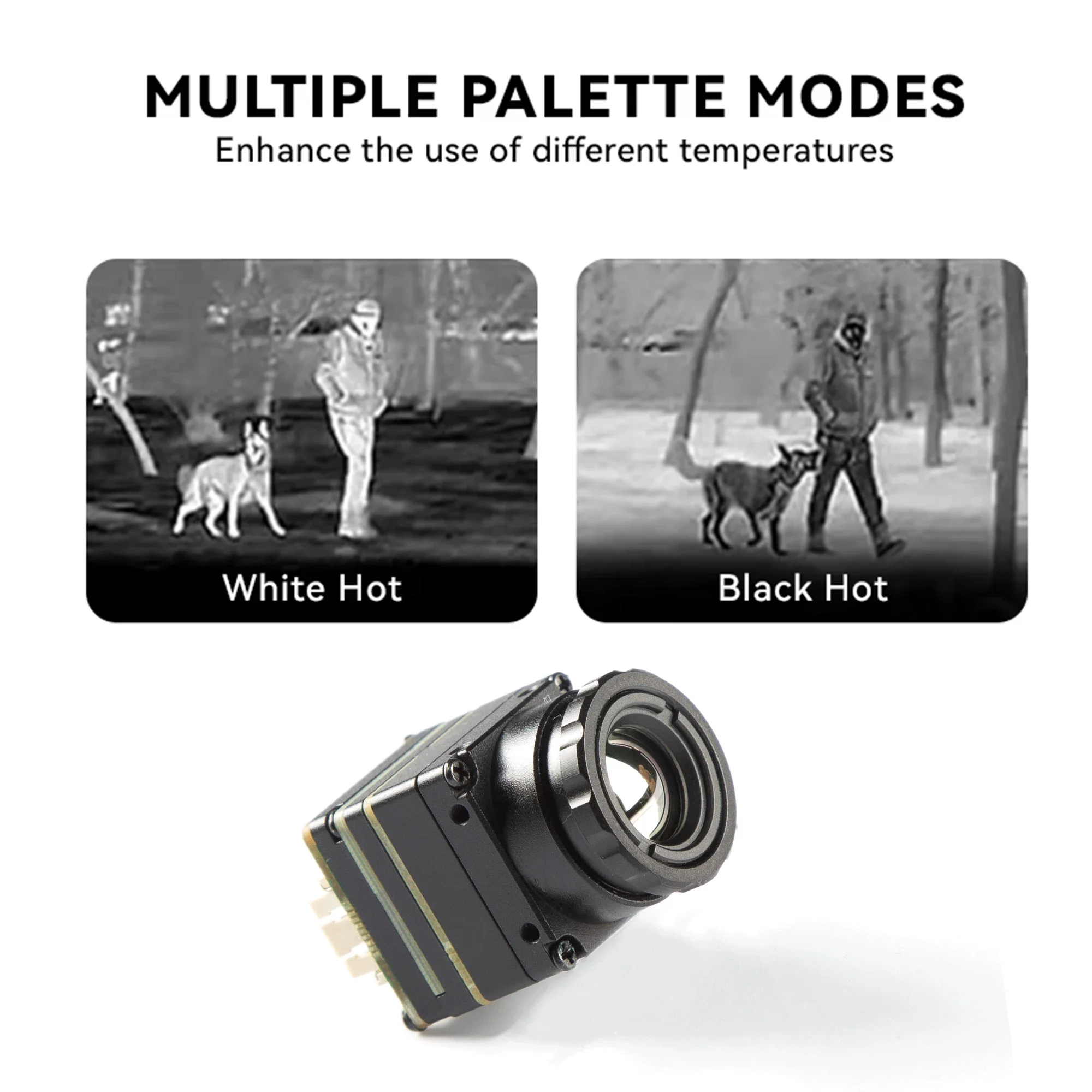Caméra thermique FPV 256/384/640 CVBS pour drone usage pro