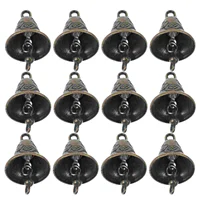 20 Pcs Bells Wind Chimes Accessories Alloy Metal Bell Statues Jingle Hanging Decorations Figurines Pendants Home Decor Wind 2