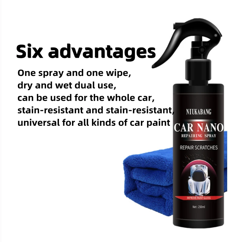 120Ml500MlNanoCarScratchesRemovalSprayRepairNanoSpray