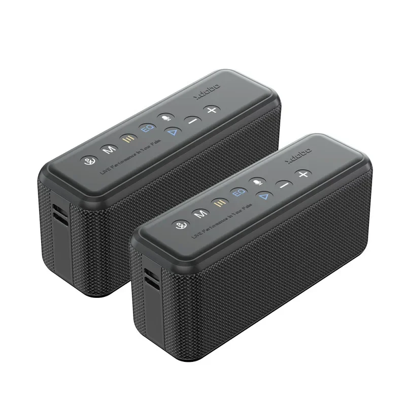 XDOBO 고출력 휴대용 블루투스 스피커, X8 Max 100W, TWS 홈 시어터 스테레오 서라운드 서브우퍼, 야외 방수 청중