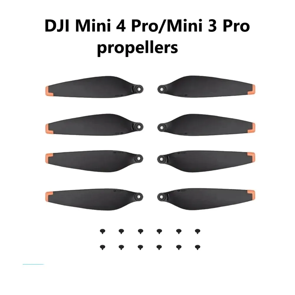 Propeller DJI Mini 3 Pro 4 Pro Drone Repair Spare Parts Blade Screws Replacement Accessories 8PCS/1Set