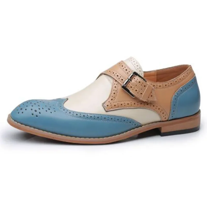Men Business Dress Shoes Lace up Oxfords Flat Leisure Wedding Party Big Size