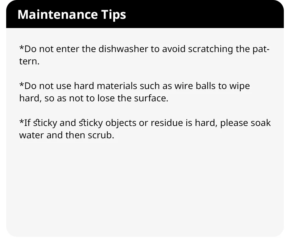 Maintenance Tips 