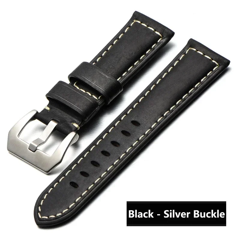 Quick Release Genuine Leather Straps - Premium Retro Band