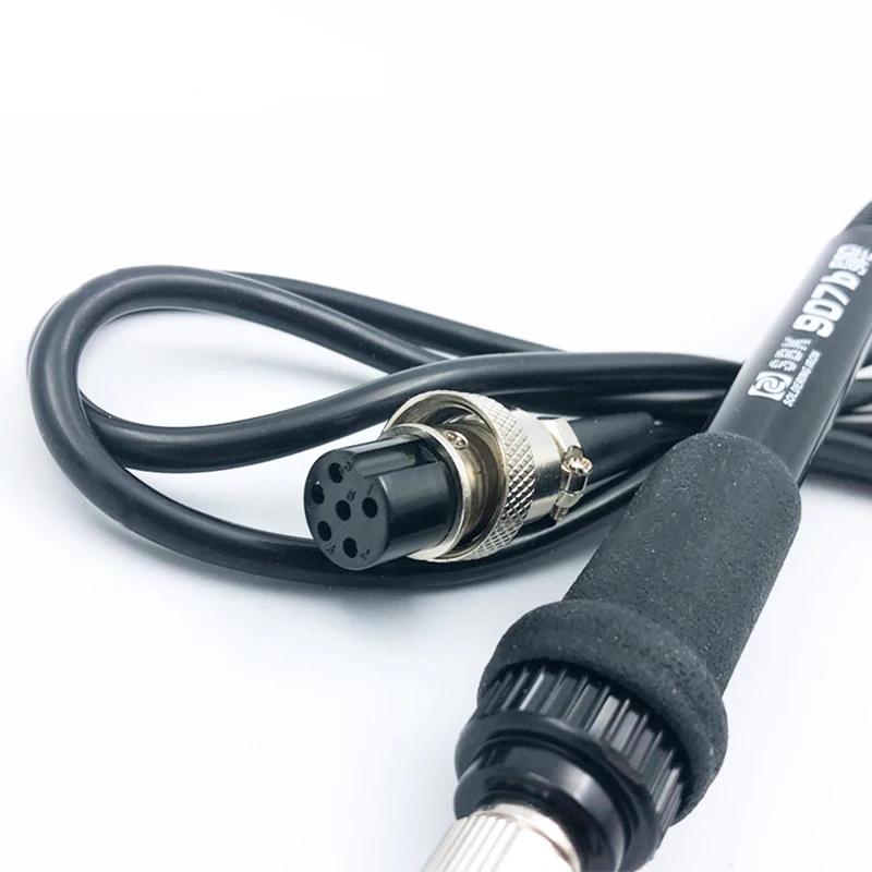 6 Holes 50W SBK907b Replacement Soldering Iron Handle For SBK936b Solder Station 3