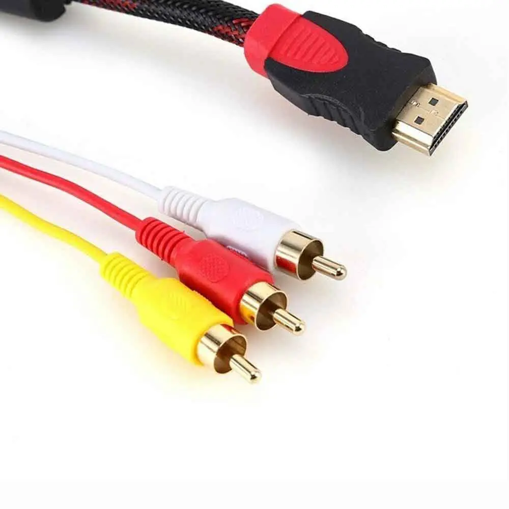 ͽټ   ,  ڵ,  , HDMI to 3 RCA ̺, HD 1080P, 1.5 m