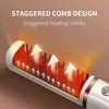 Wireless Hair Straightener Beard Comb for Women and Men 30W 4000mAh Automatic Brush Mini Magic Portable Cordless USB Charging 5