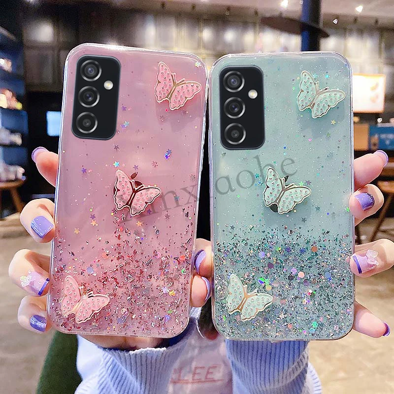 Phone Case For Samsung Galaxy A54 A34 A24 Transparent Soft Cover_voghion.com